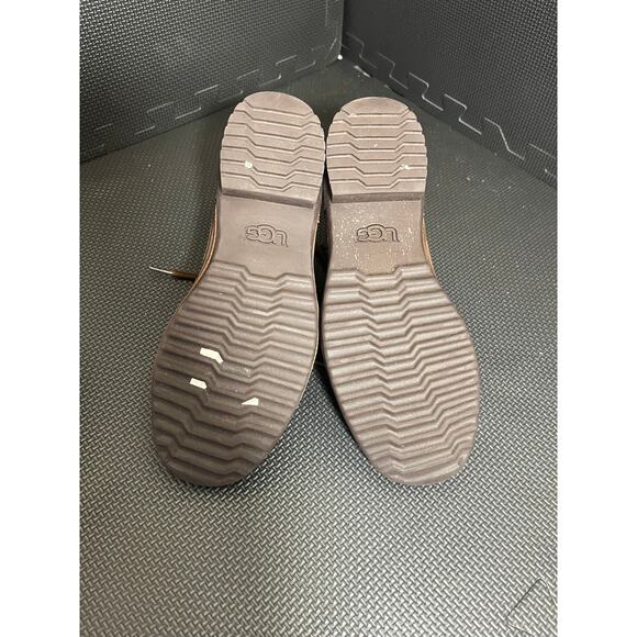 UGG® | Coconut Shell Heather Waterproof Leather Ankle Duck Boot Size 7.5 - Picture 6 of 8